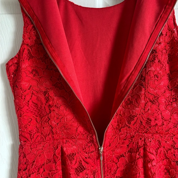 Suzy Shier Lace Dress - Picture 7 of 11